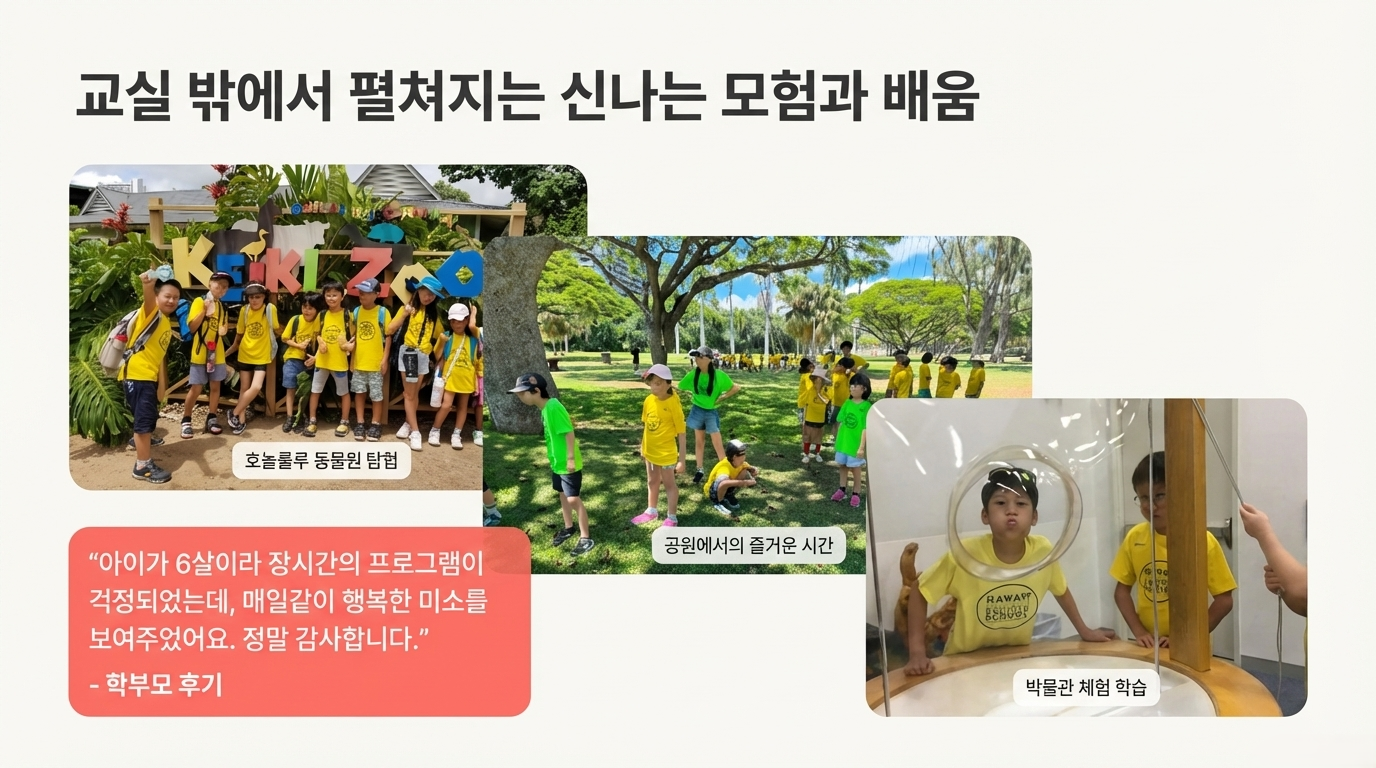 하와이 팜스 어학원 교육 과정